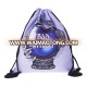 New design hot sale drawstring tote cotton calico drawstring bags with factory price